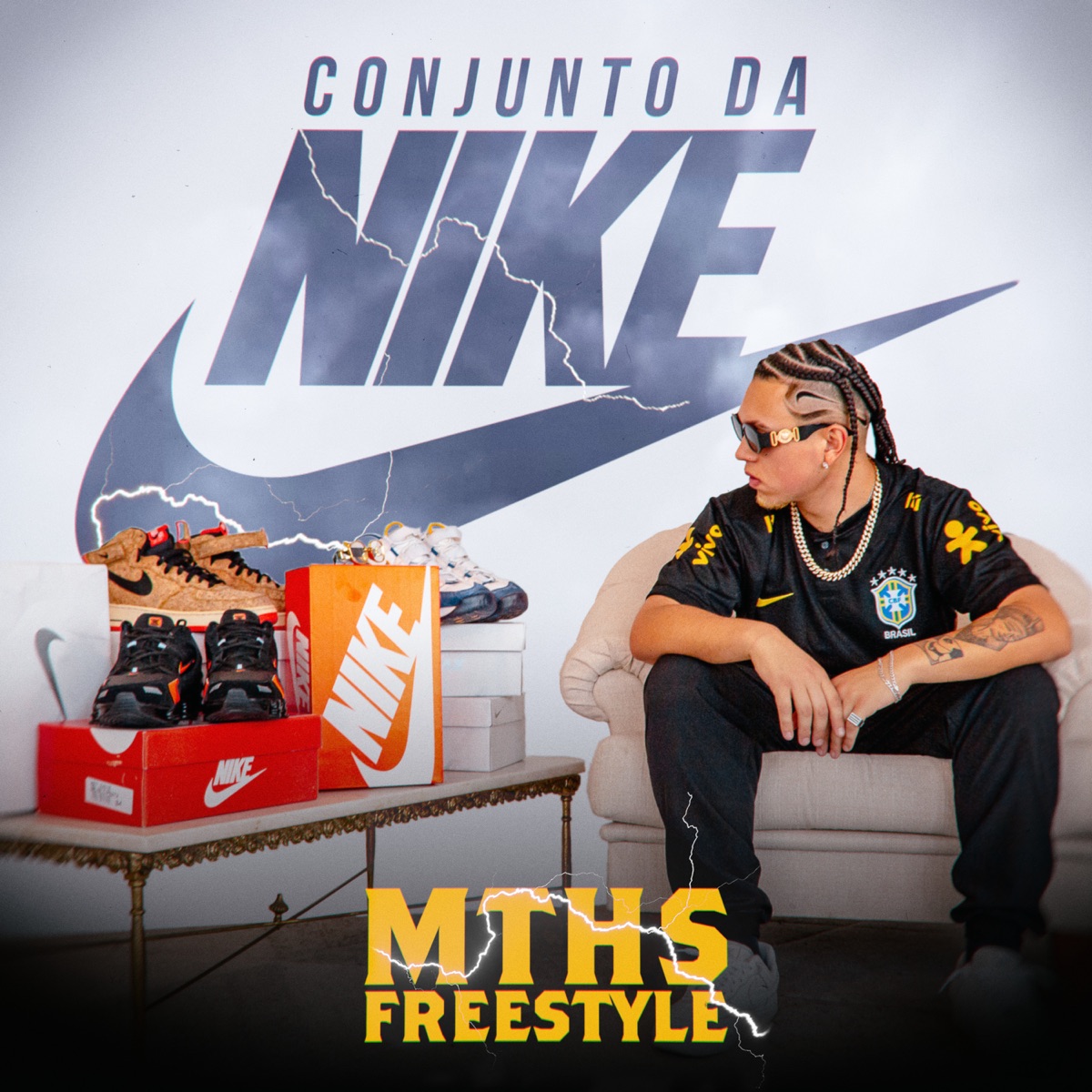 Conjunto da Nike - Single by MTHS freestyle album cover