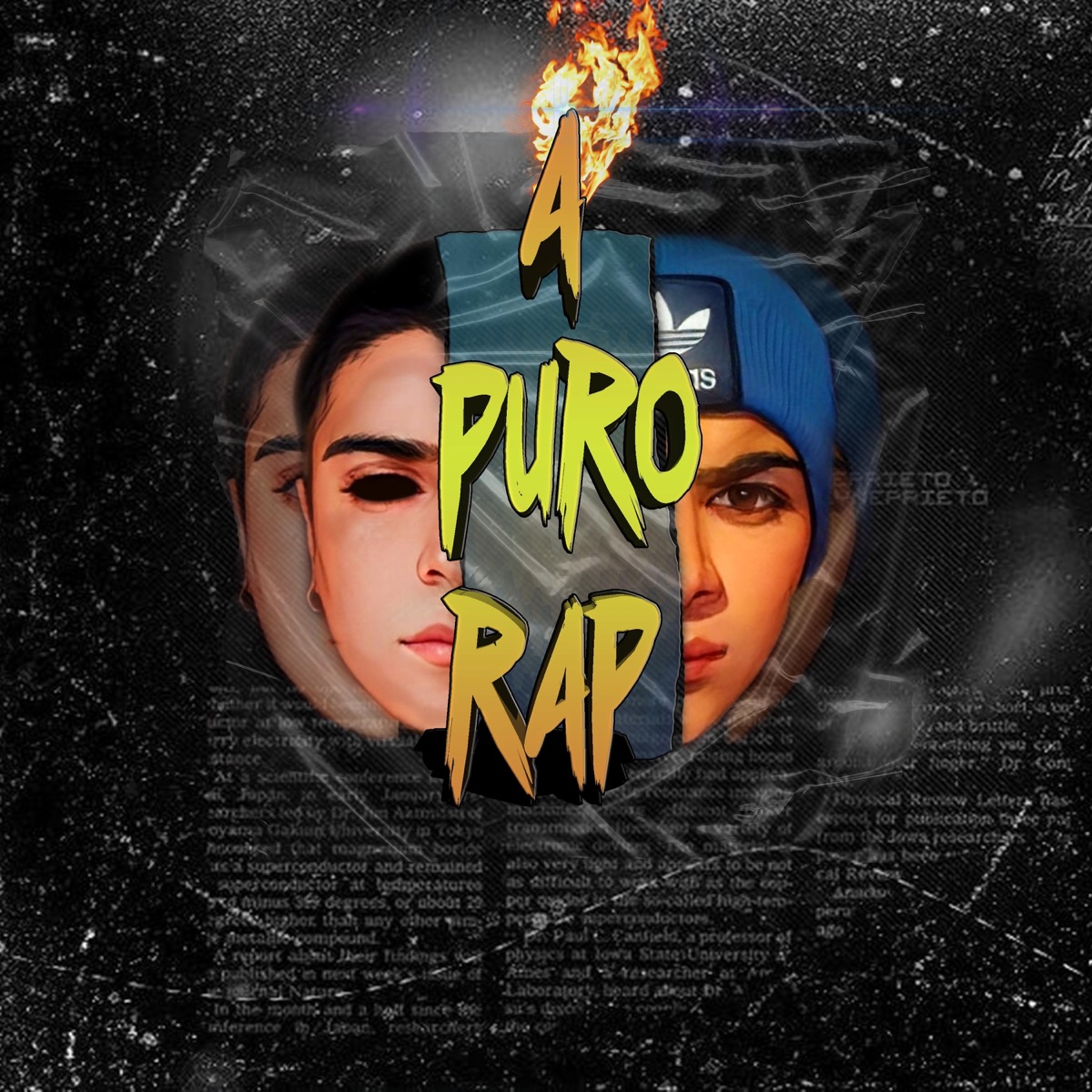 A Puro Rap (feat. JotvPeace) - Single by McBra album cover