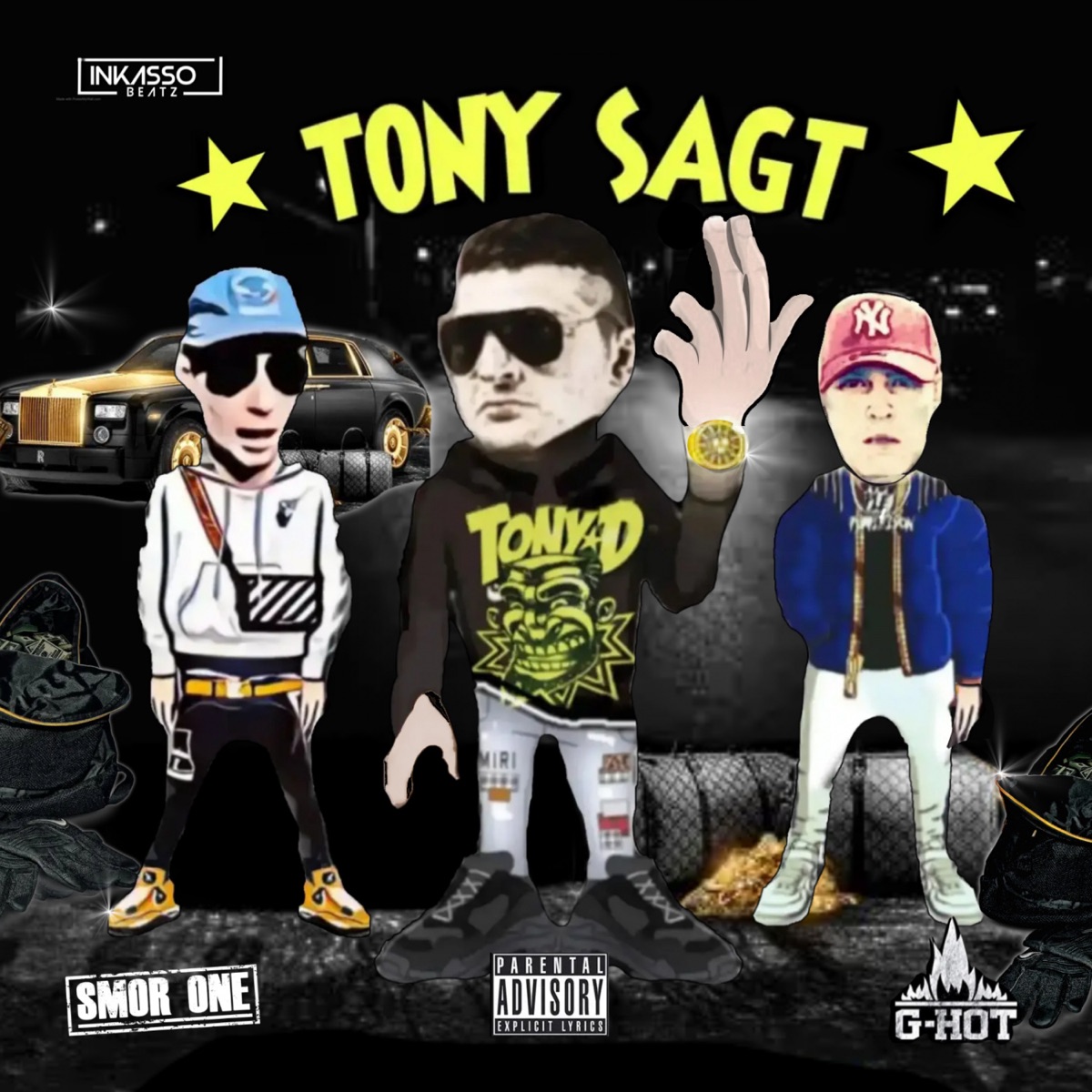 Tony sagt - Single by Tony D, G-Hot & Smor One album cover