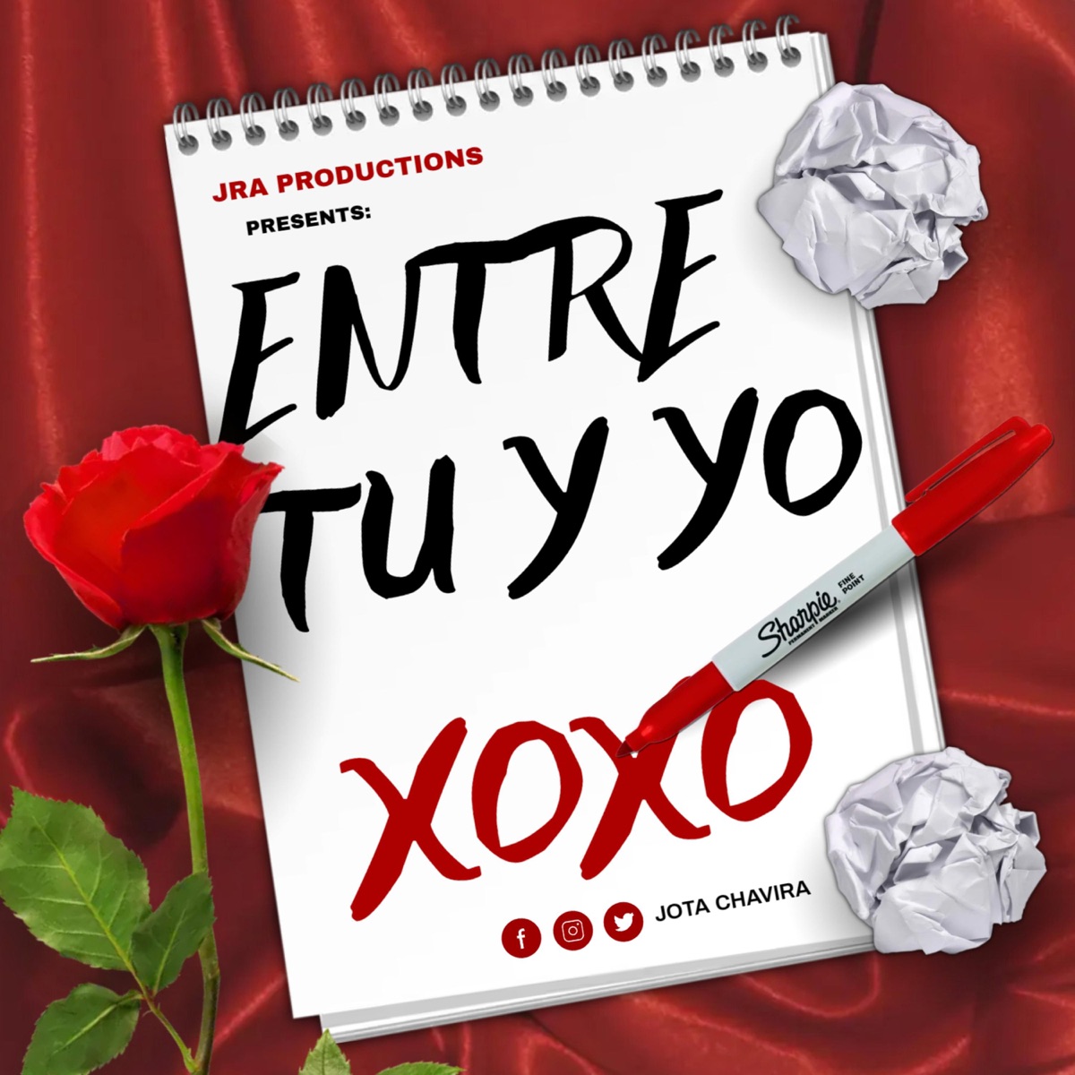 Entre Tú y Yo - Single by Jazaan album cover