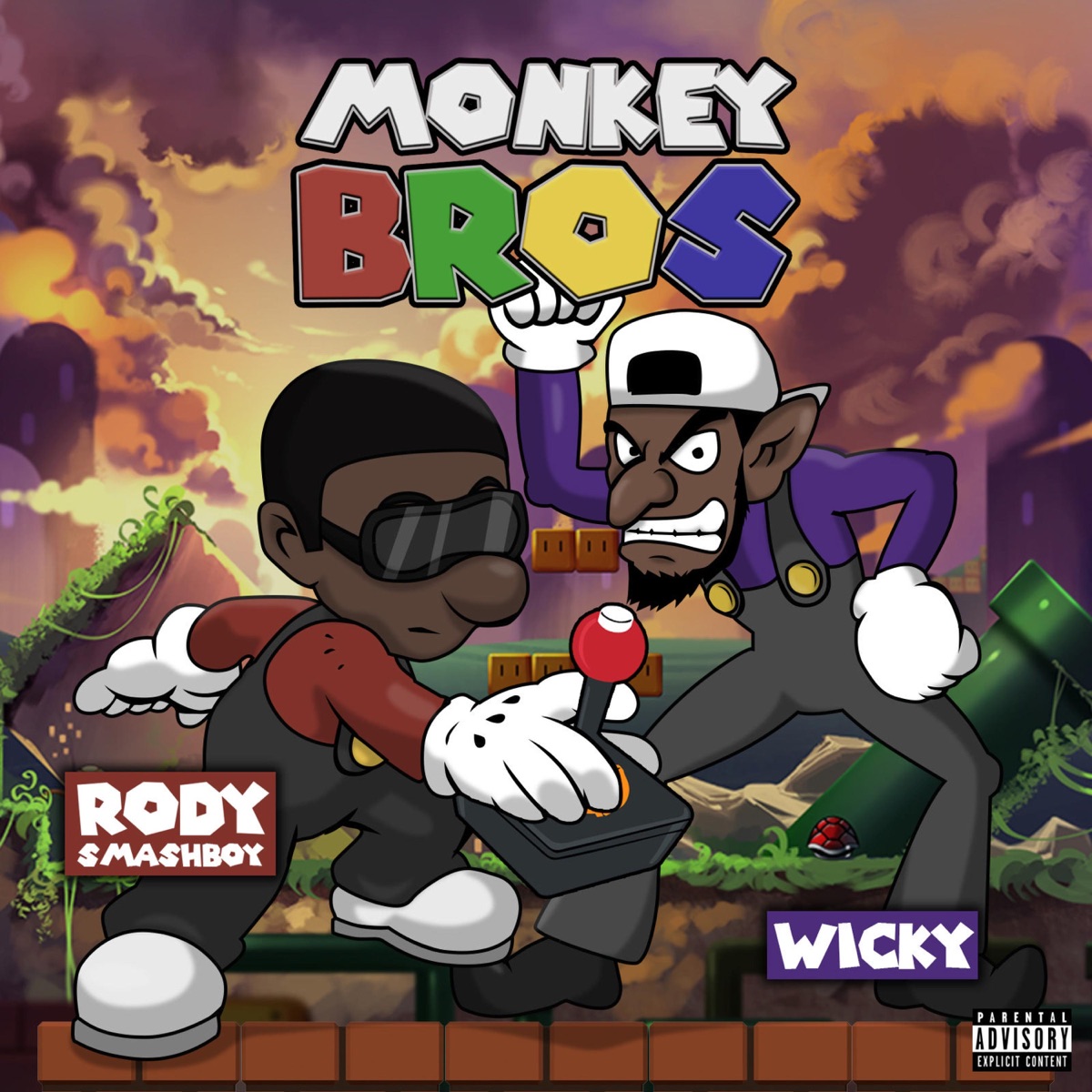 Monkey Bros - EP by Rody Smashboy & MW Wicky album cover
