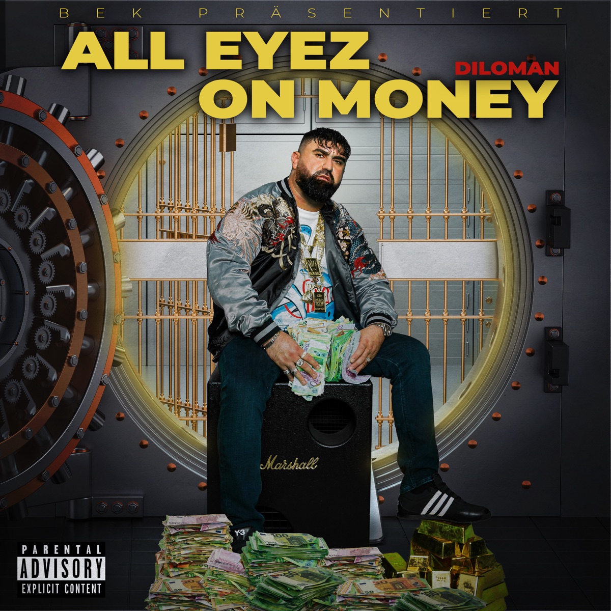 All Eyez On Money by DILOMAN album cover