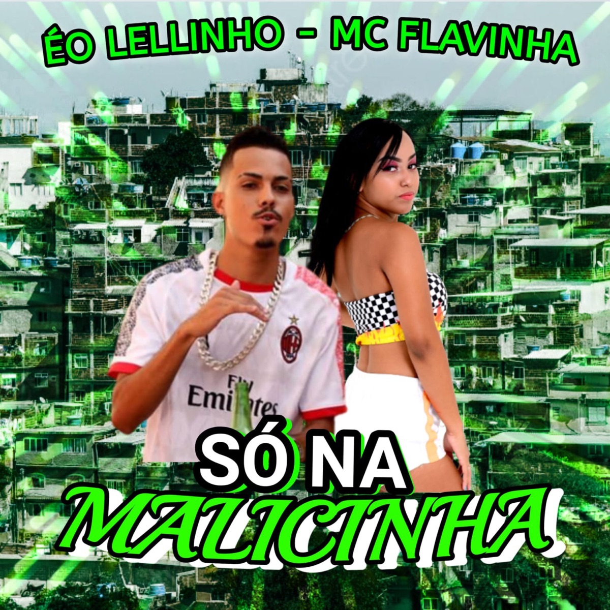 Só na Malicinha (feat. MC Flavinha) - Single by ÉO Lellinho album cover
