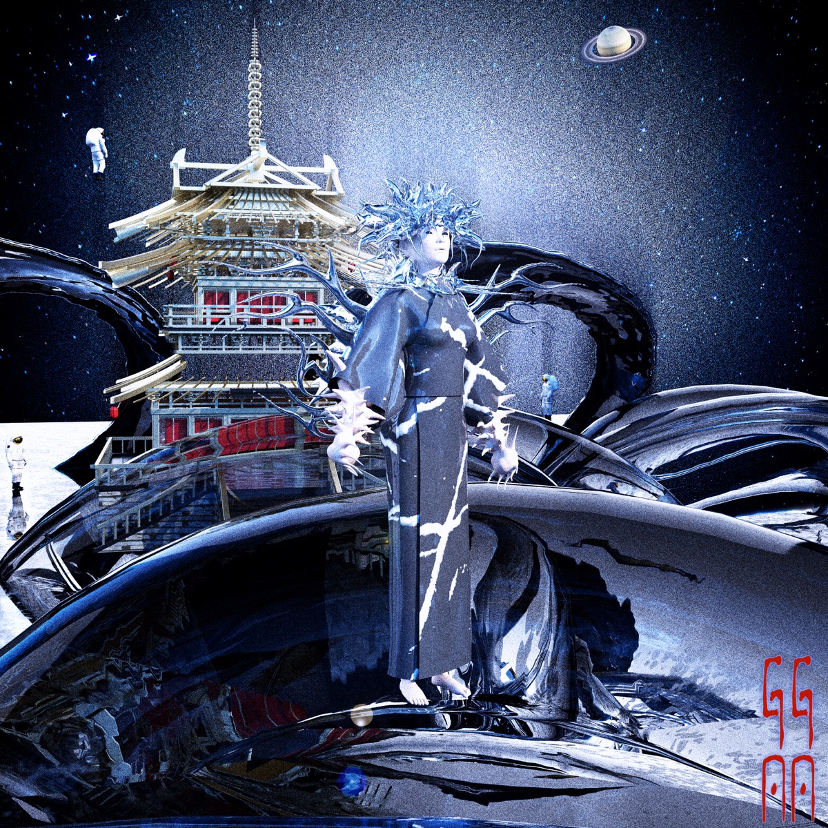 GAGA (feat. 釈迦坊主) - Single by Edward(me) album cover