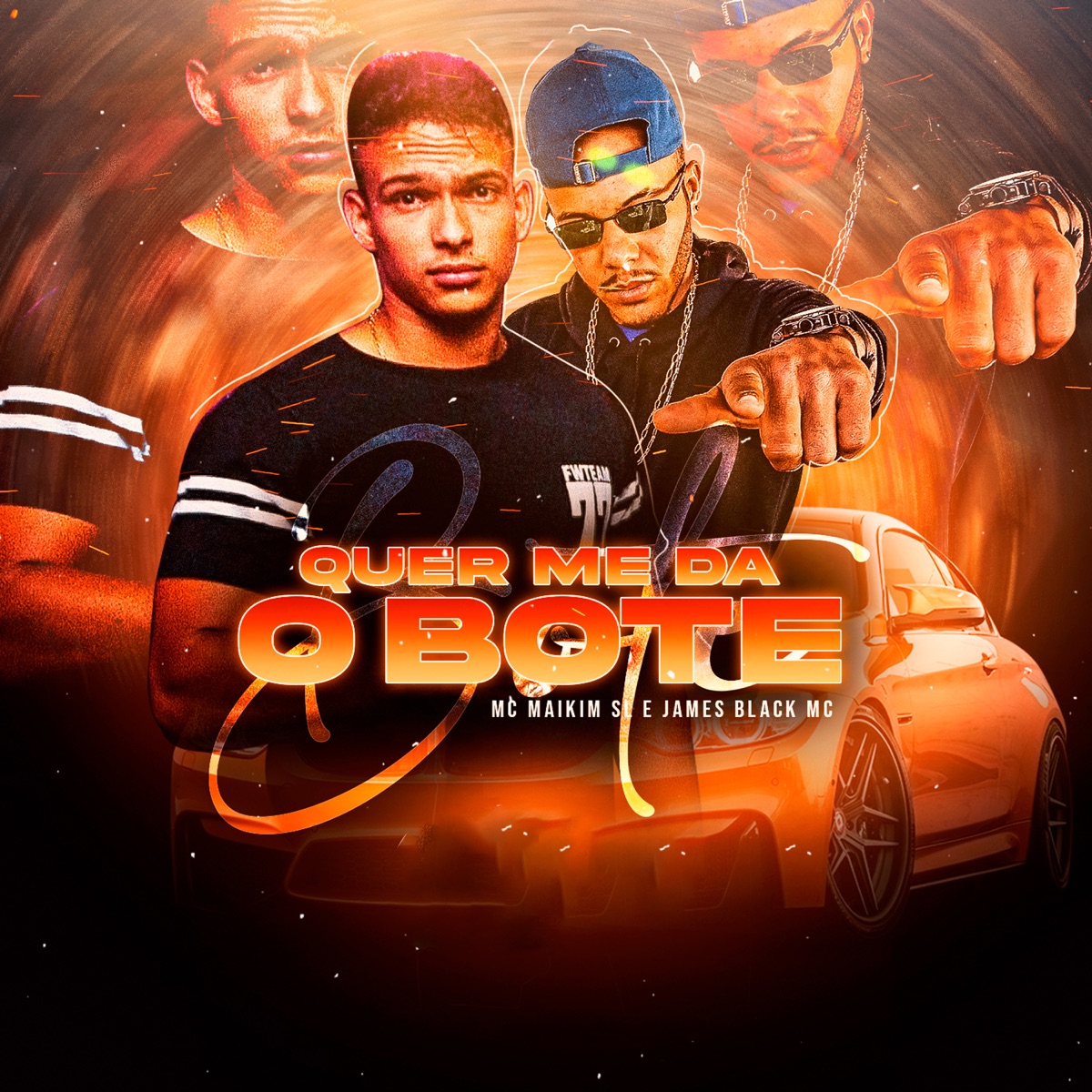 Quer Me da o Bote - Single by Mc Maikim SL & James Black Mc album cover