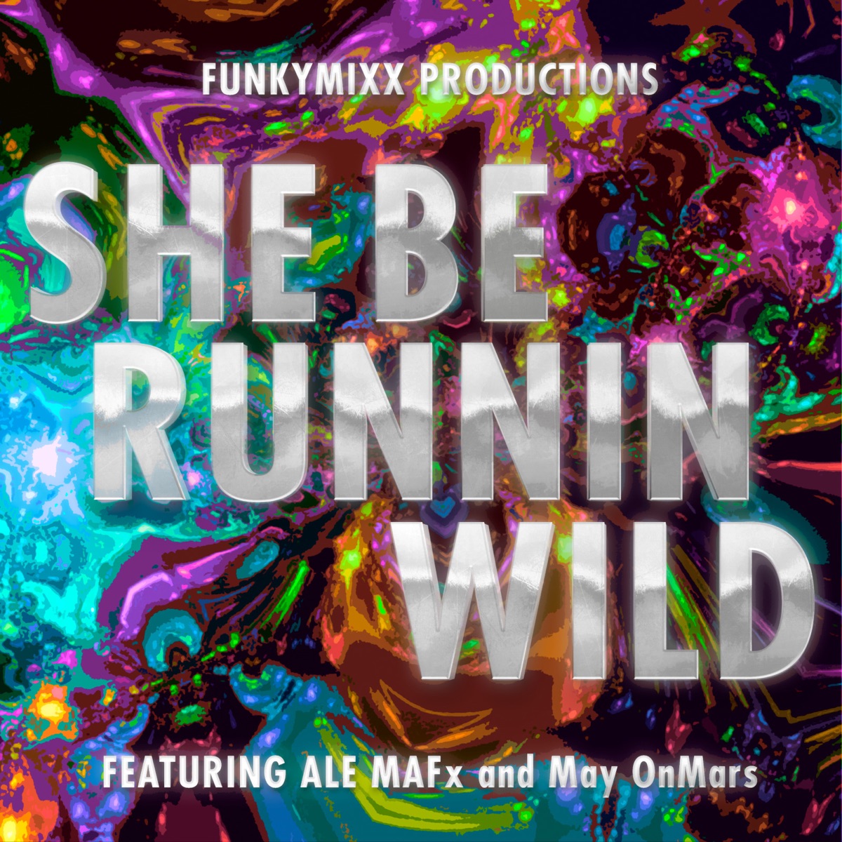 She Be Runnin Wild - Single (feat. Antonia Marquee) - Single by FunkyMixx Productions album cover