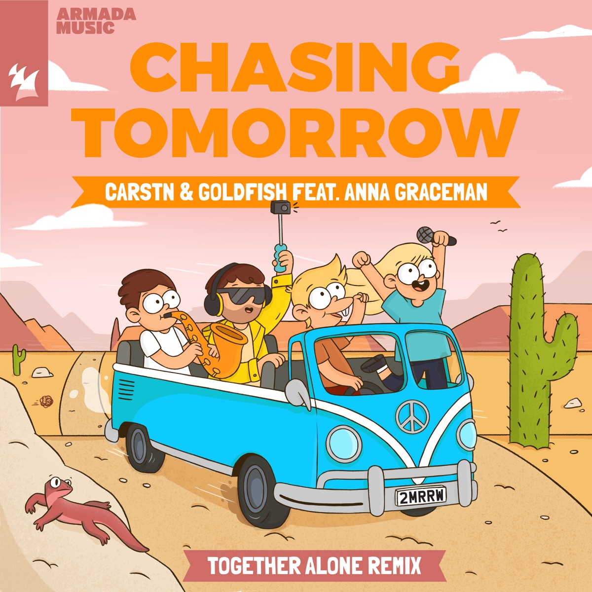Chasing Tomorrow (feat. Anna Graceman) [Together Alone Remix] - Single by CARSTN & GoldFish album cover