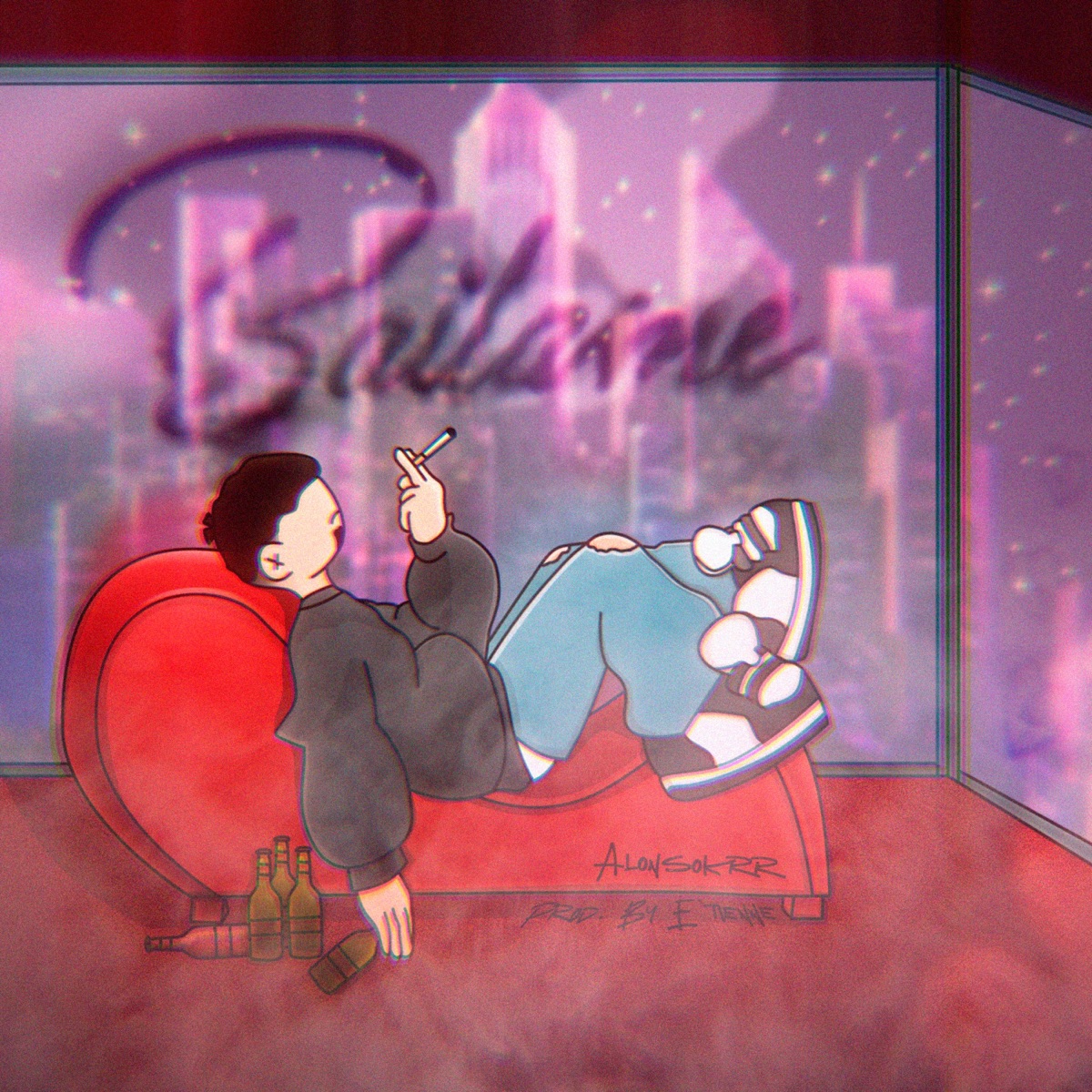 Bailame (feat. E'tienne) - Single by alonsokrr album cover