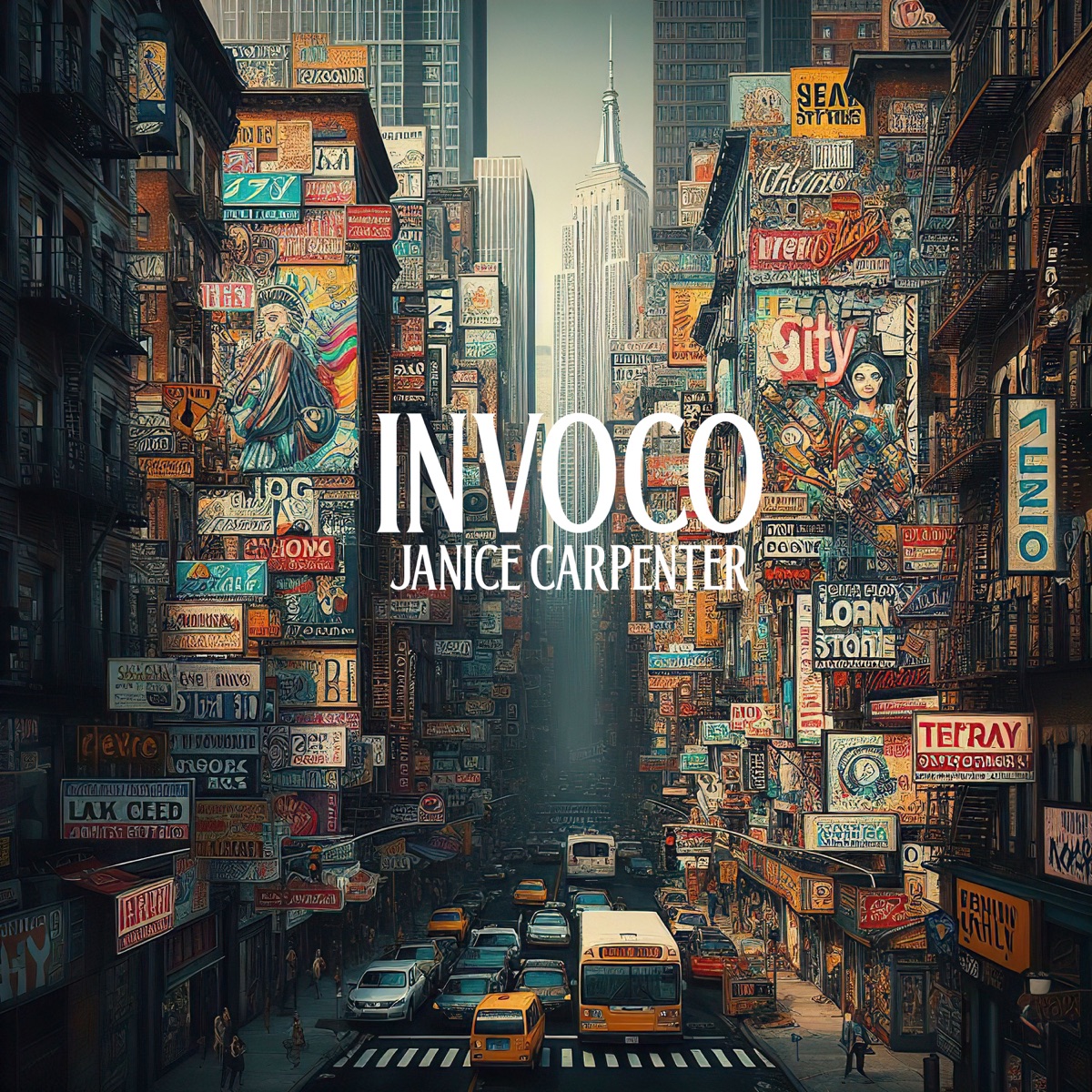 Invoco - Single by Janice Carpenter & Cannabeats album cover