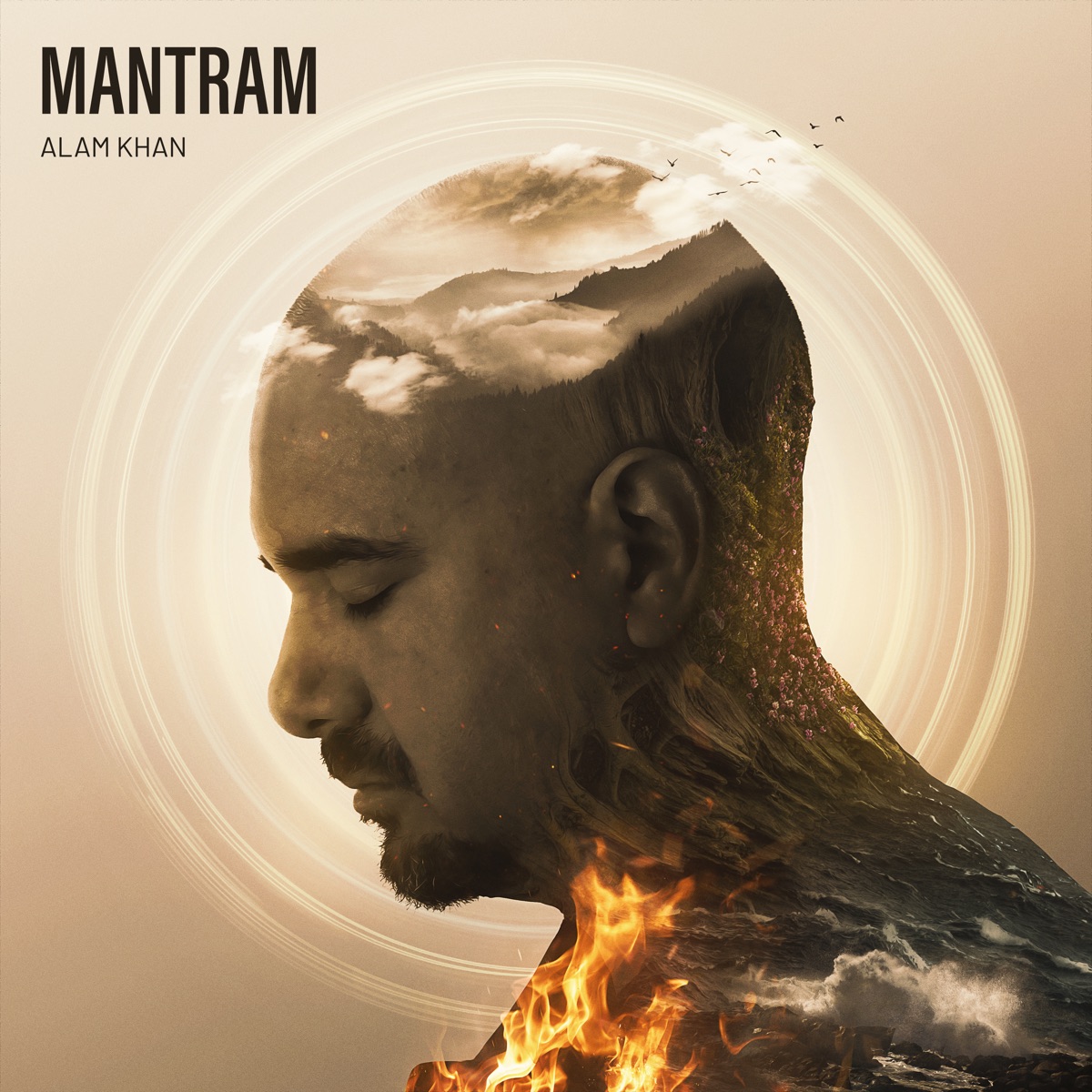 Mantram by Alam Khan album cover