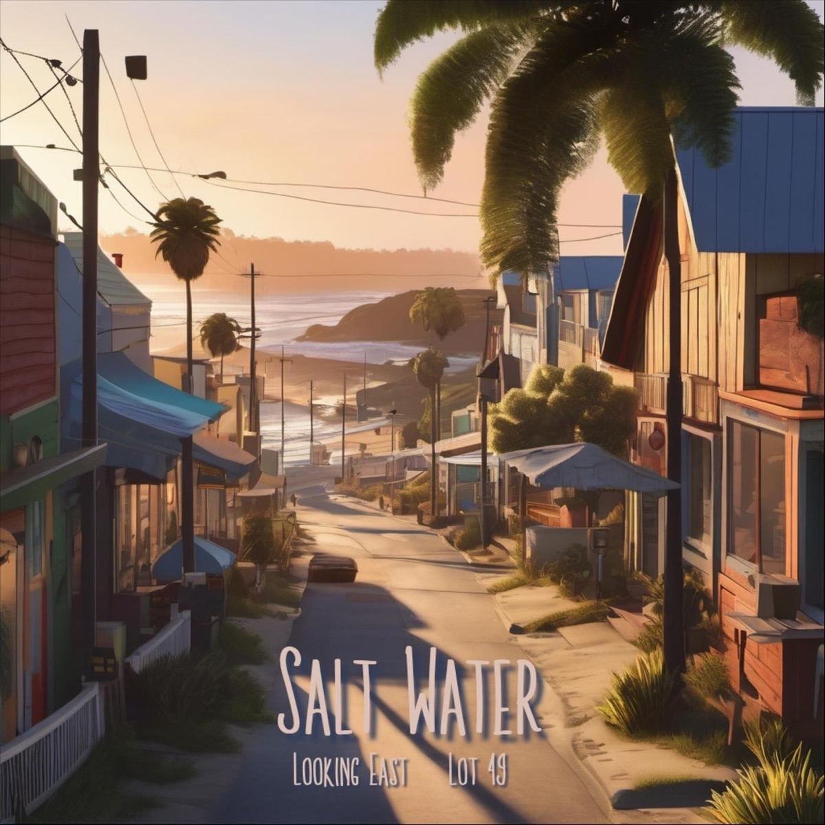 Salt Water - Single by Looking East & Lot 49 album cover