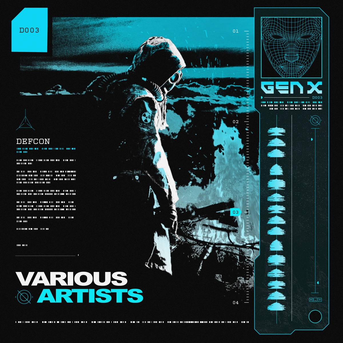 Genx - D003 by Deep Dimension, CLTX, Geck-o, Stan Christ, Alex Farell, Kthonos, Aert, SDBX, Hypnatos, Narbe, Onelas, Lucas Campagna, Tripped, WarinD & Syberian98 album cover