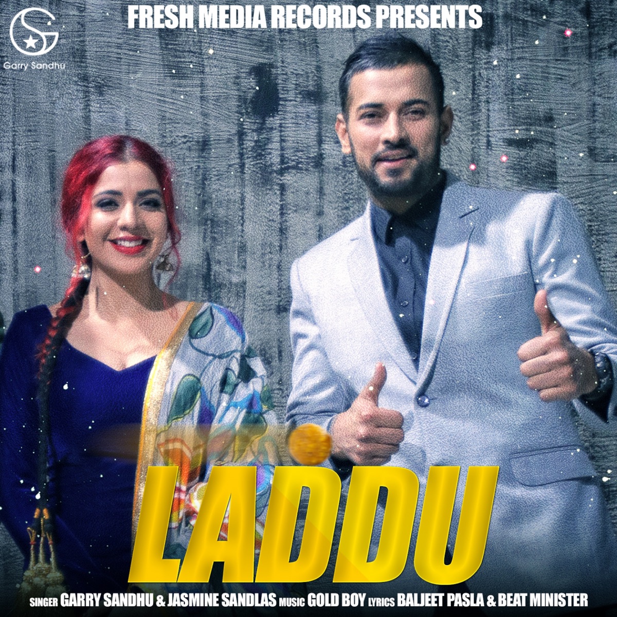 Laddu - Single by Garry Sandhu & Jasmine Sandlas album cover