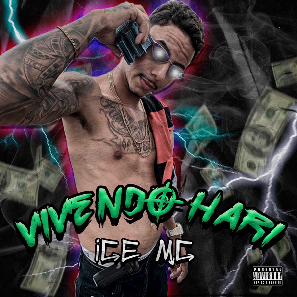 Vivendo Hari - Single by IceMc & blunt records album cover