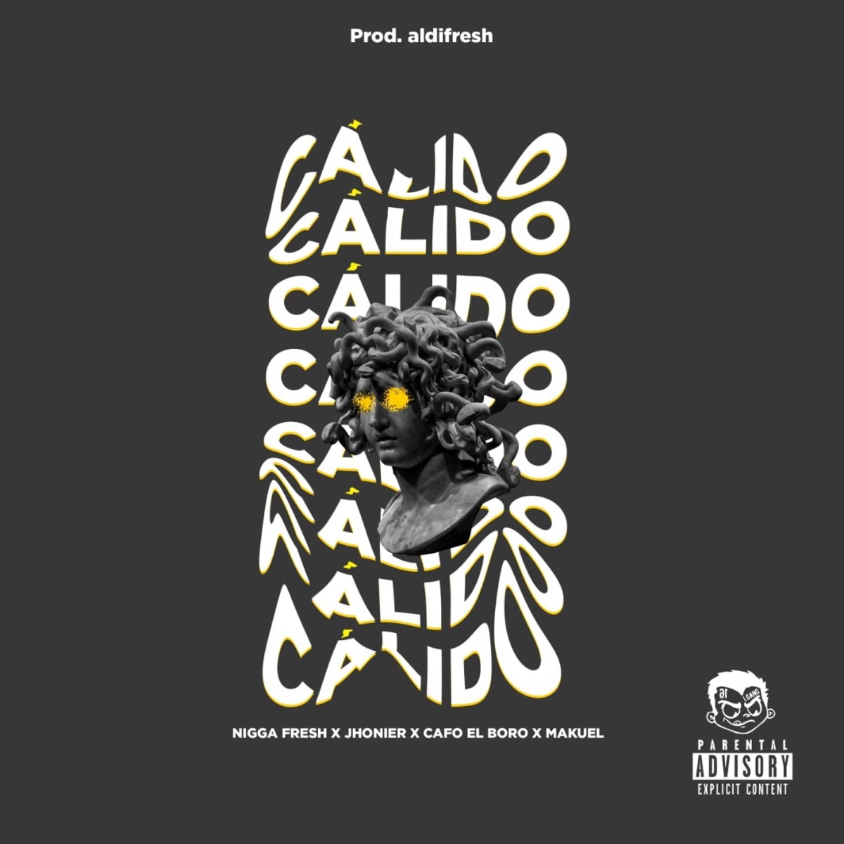 CÁLIDO (feat. Jhonier, Cafo & Makuel) - Single by Nigga Fre$h album cover