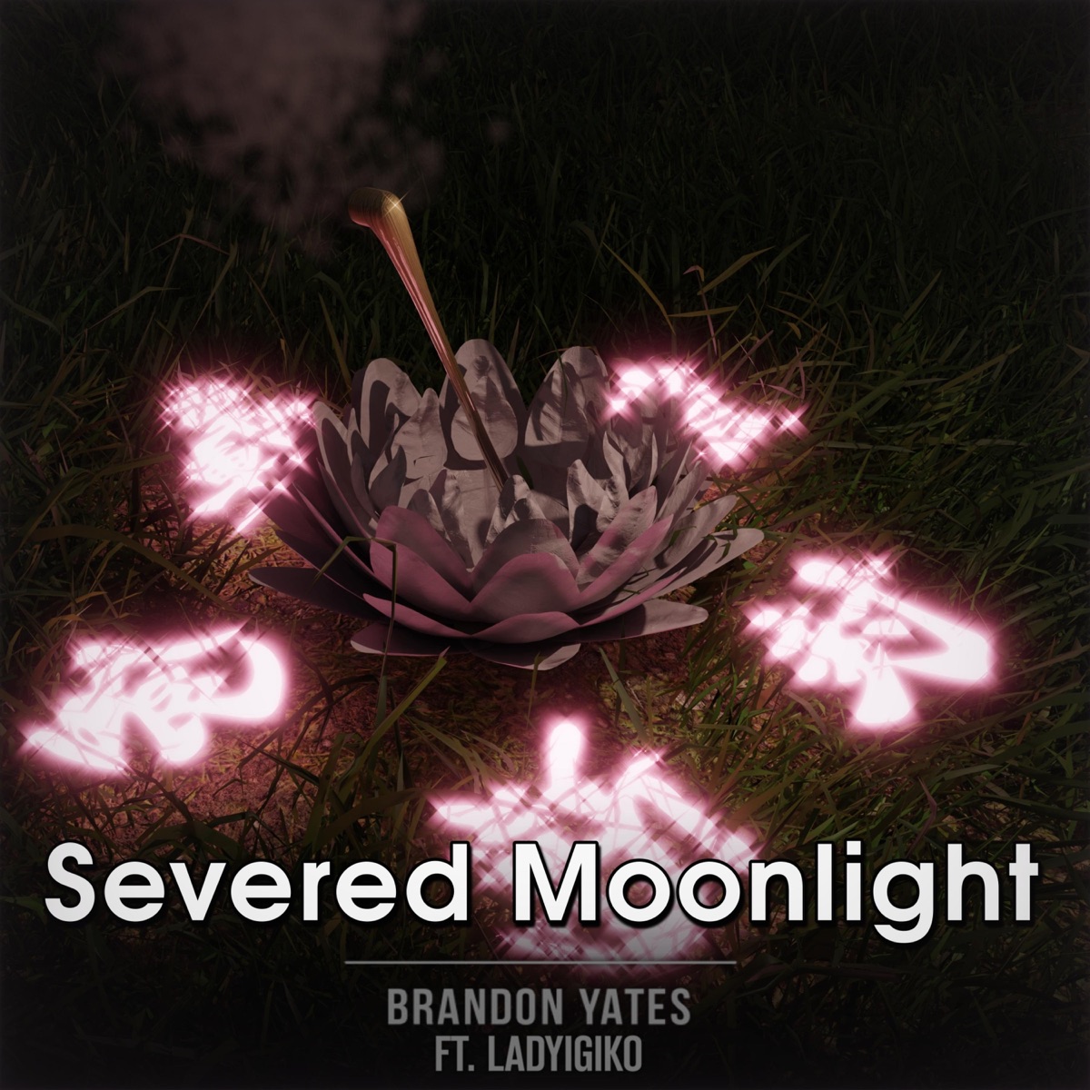 Severed Moonlight (feat. LadyIgiko) [Vocal Version] - Single by Brandon Yates album cover