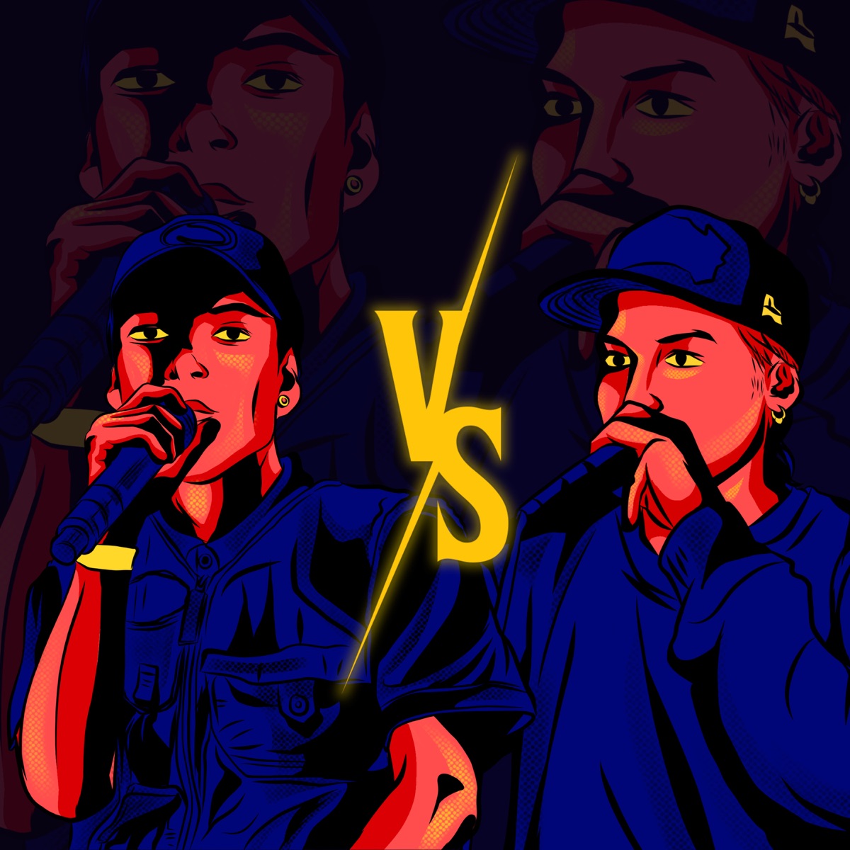 Senc Vs Relax (Octavos de Final) Vll Edición [En Vivo] - EP by LeyendasdelFree, Relax1 & Karloz album cover