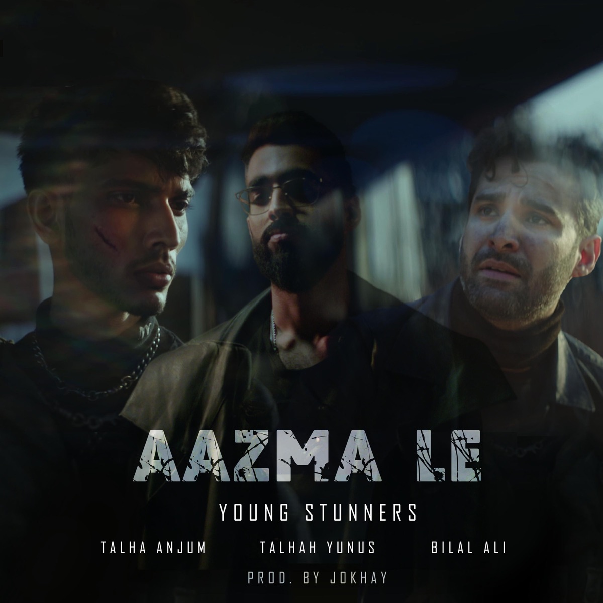 Aazma Le (feat. Bilal Ali) - Single by Young Stunners, Talha Anjum & Talhah Yunus album cover