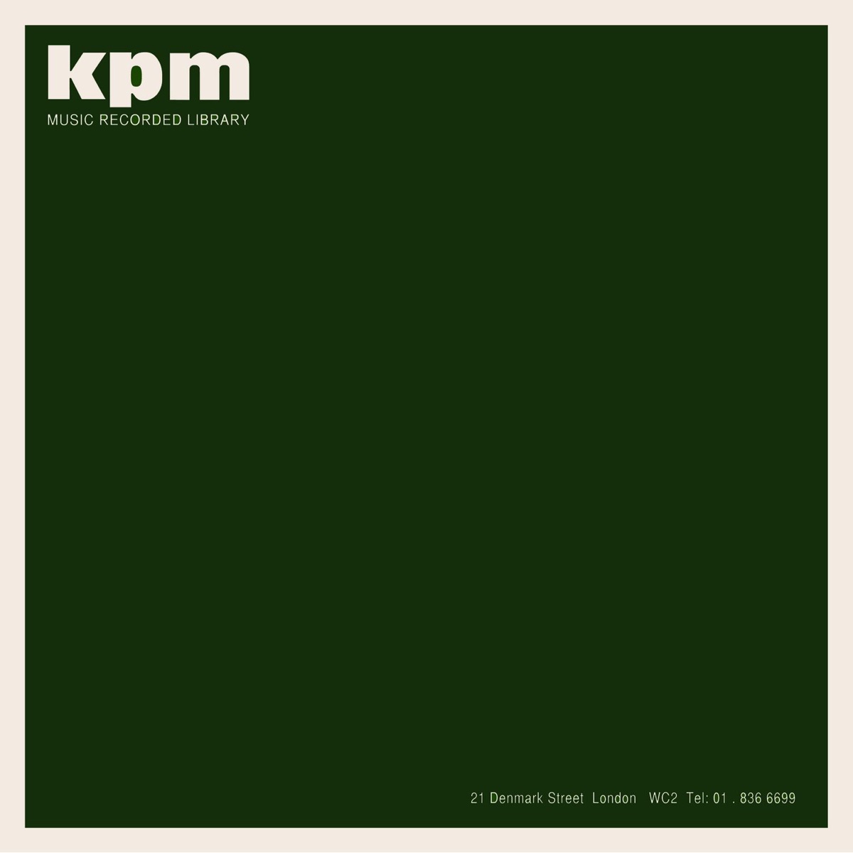 Kpm 1000 Series: Friendly Faces by Alan Hawkshaw & James Clarke album cover