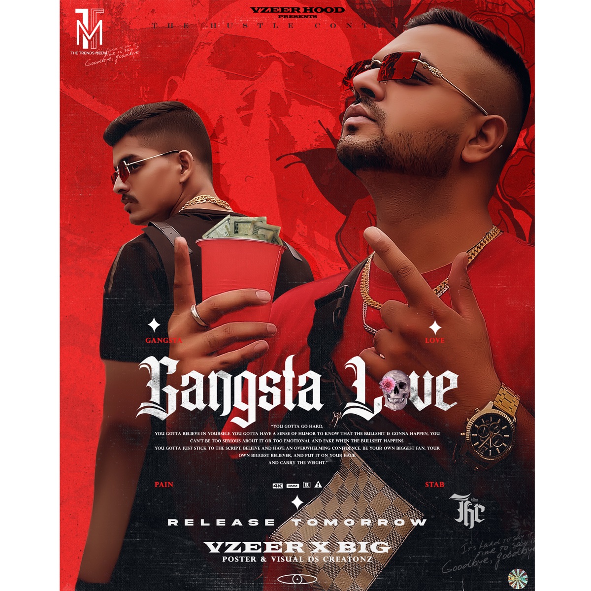 Gangsta Love - Single by Vzeer & Big album cover