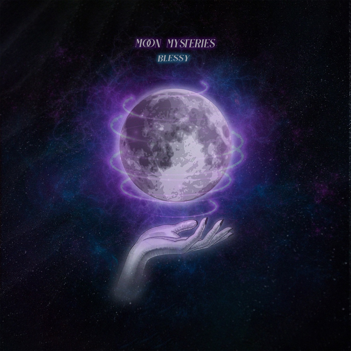 Moon Mysteries - Single by Blessy album cover