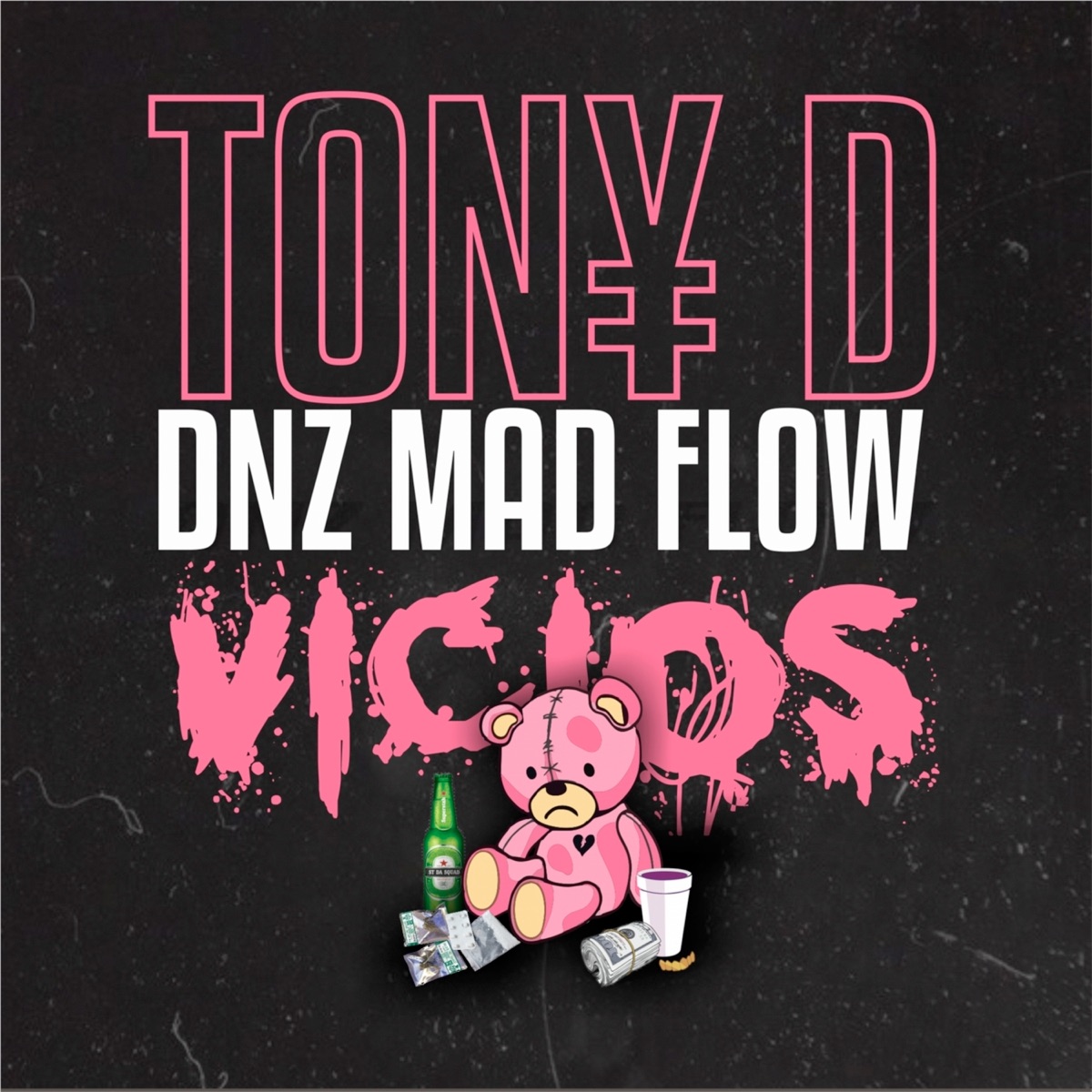 Vicios - EP by Dnz Mad Flow & TON¥ D album cover