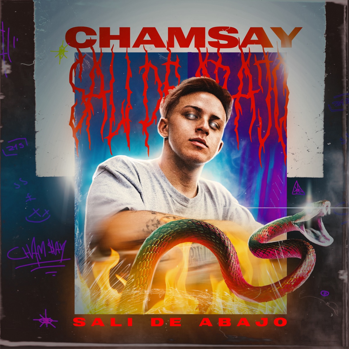 Sali De Abajo - Single by Chamsay album cover