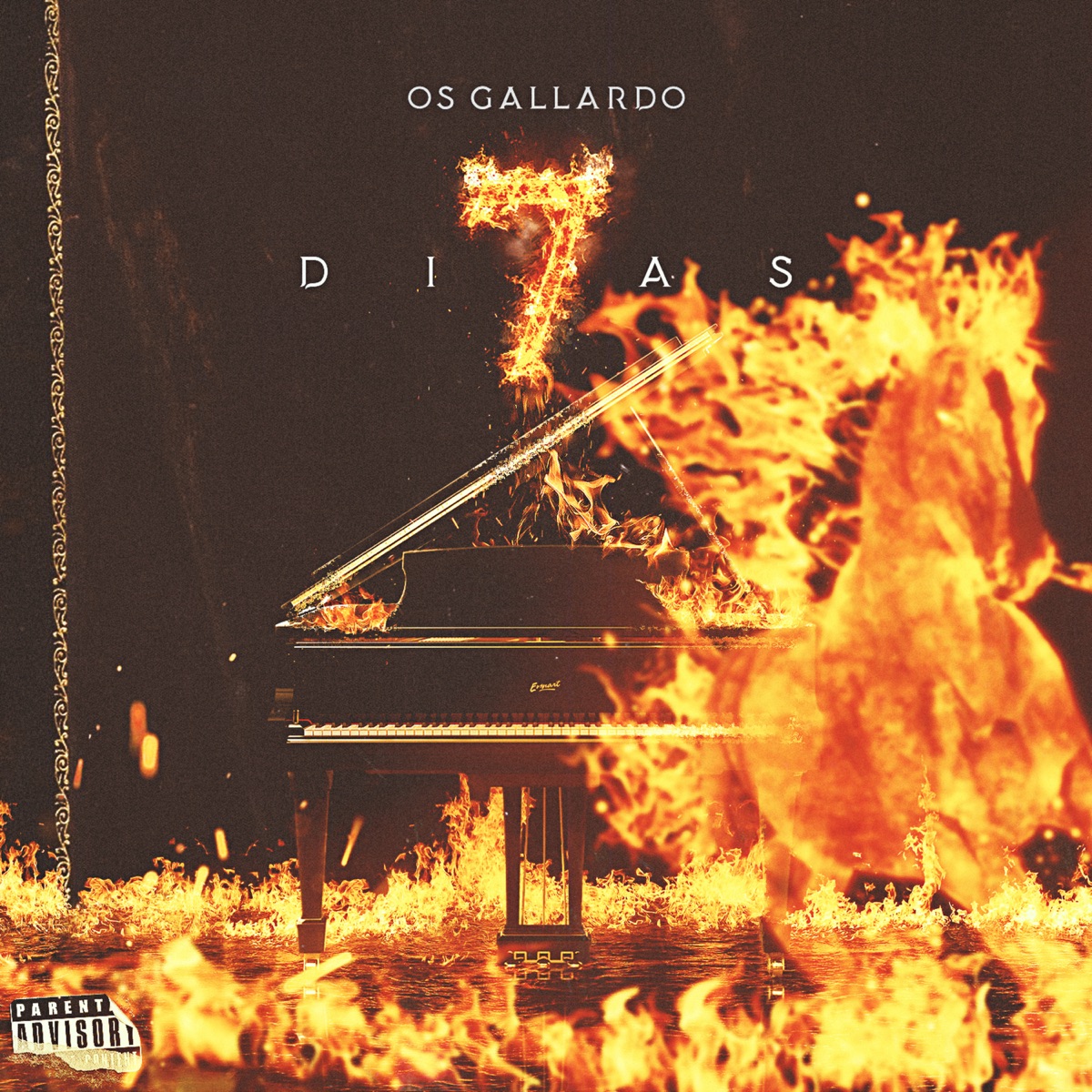 7 días - Single by Os Gallardo album cover