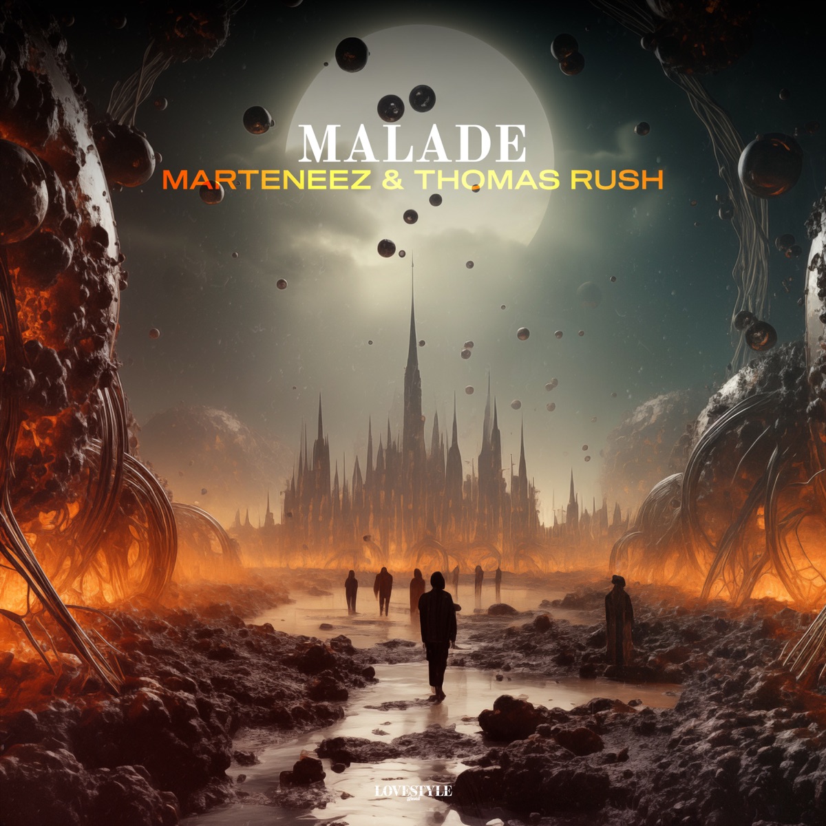 Malade - Single by Marteneez & Thomas Rush album cover