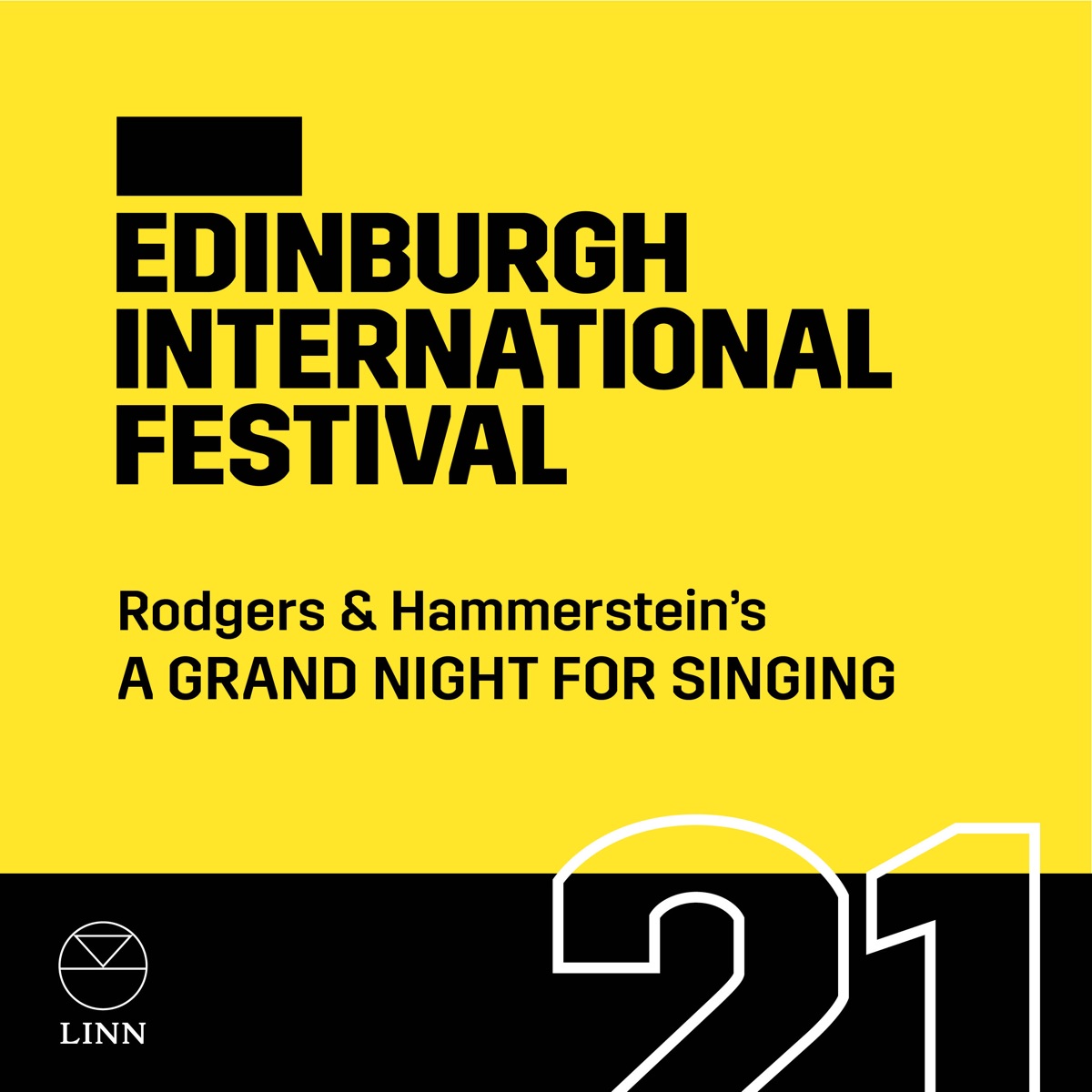 Rodgers & Hammerstein: A Grand Night for Singing (Edinburgh International Festival) by Edinburgh Festival Ensemble & Wayne Marshall album cover