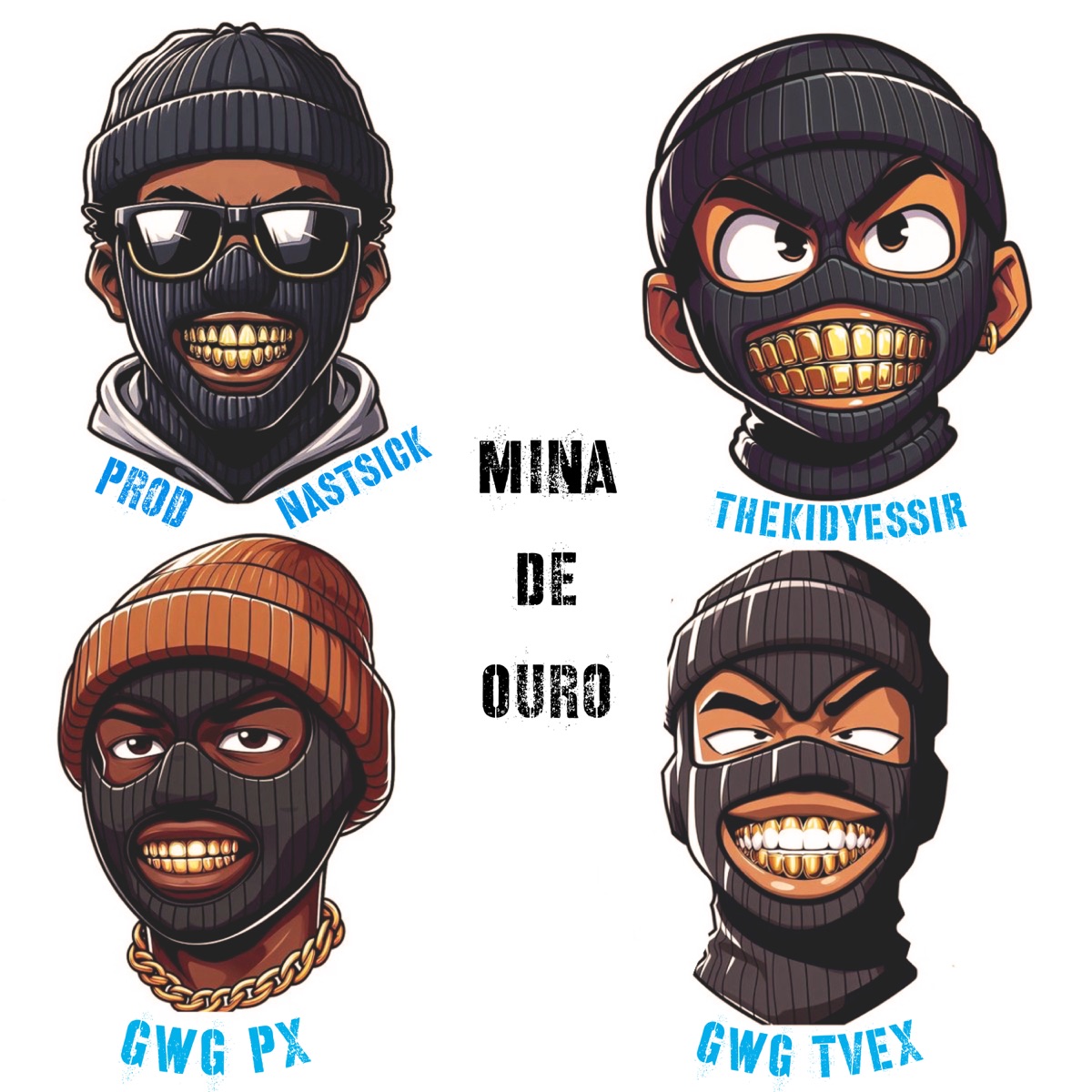 Mina de Ouro - Single by GWG PX, GWG TVEX & thekidYESSIR album cover