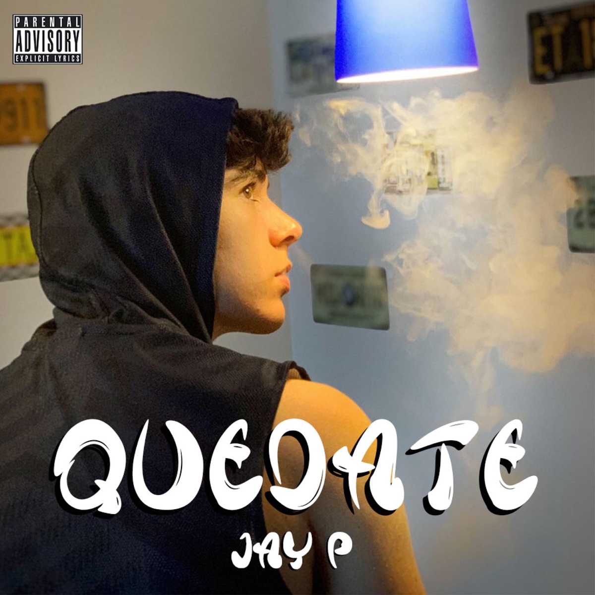 Quédate - Single by Jay P album cover