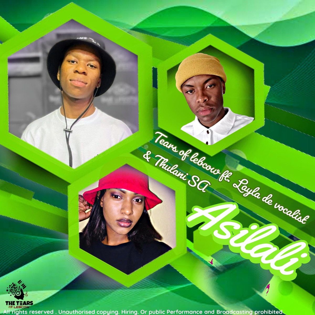 Asilali (feat. Layla de vocalist & Thulani SA) - Single by The tears of lebcow album cover