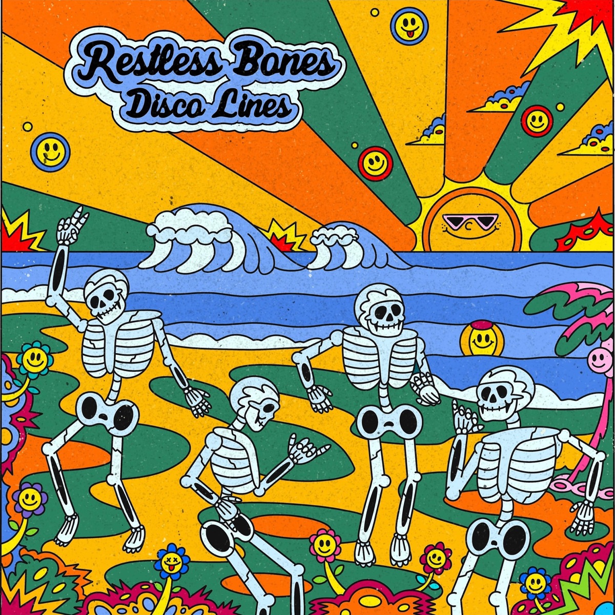 Restless Bones - Single by Disco Lines album cover