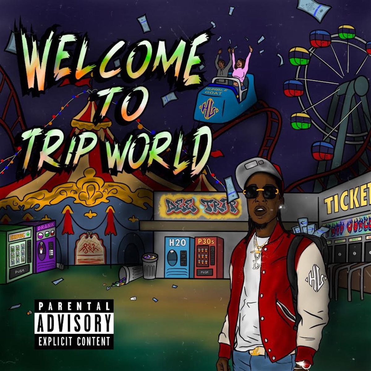 Welcome To TripWorld by Tripm0neyy album cover
