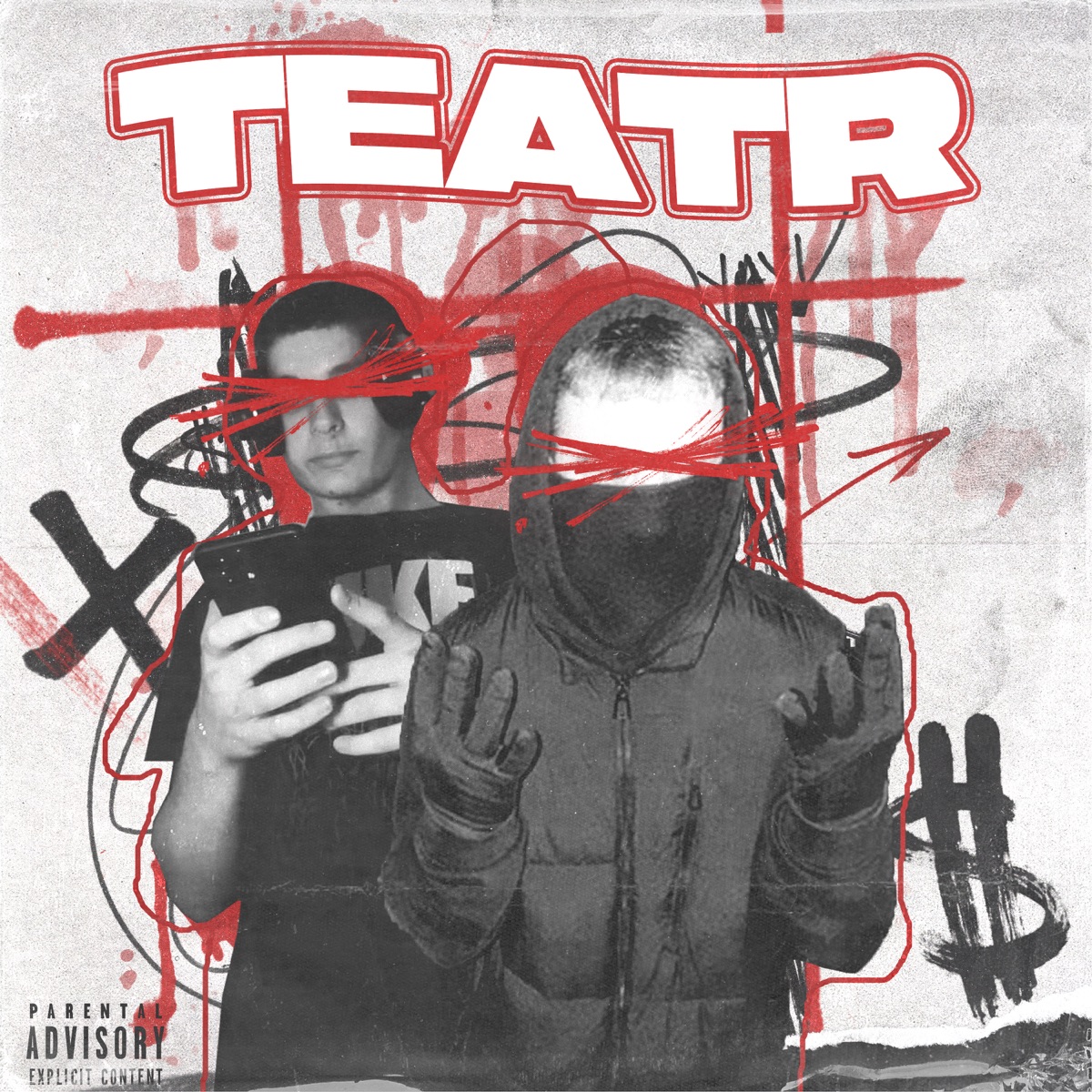 Teatr (feat. Tobiasz) - Single by Dżunior album cover