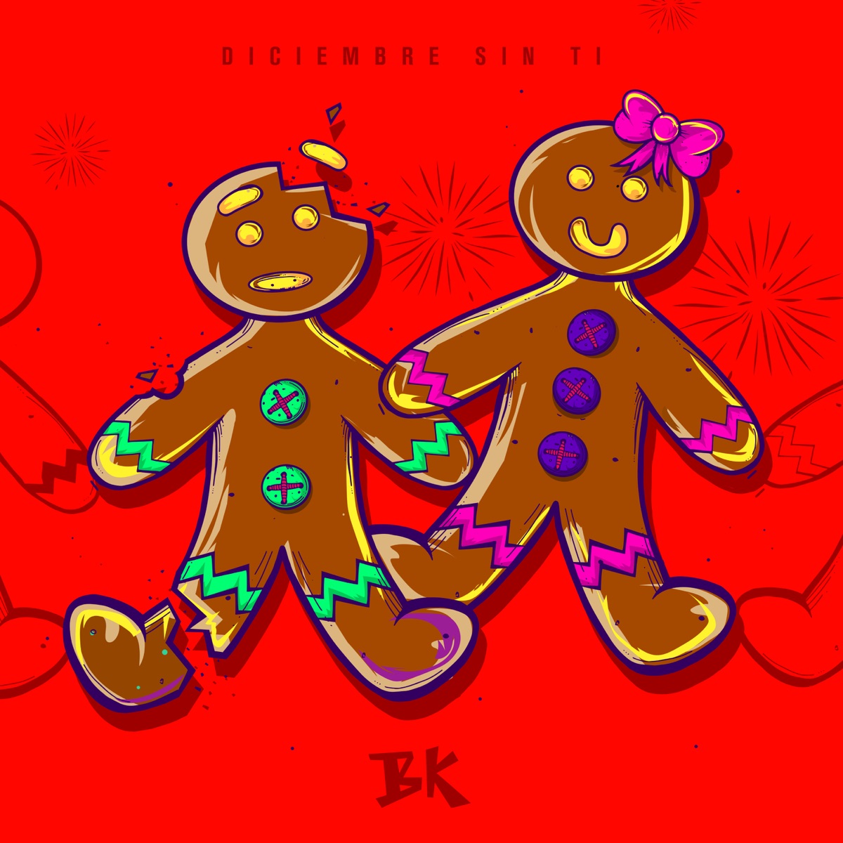 DICIEMBRE SIN TI by BK album cover