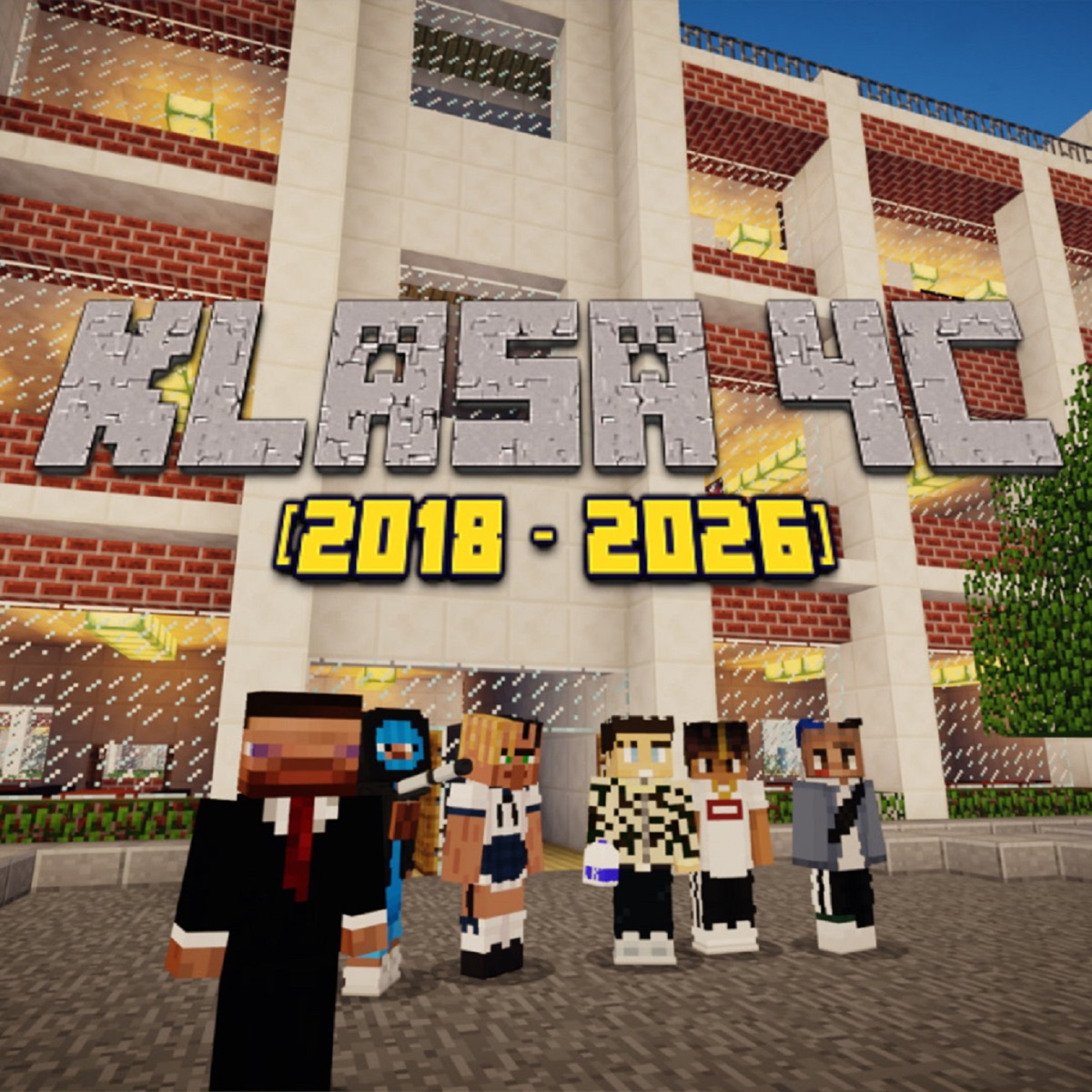 Klasa 4C 2018 - 2026 (feat. Dziq, Majka, SC & Walek) - Single by Koro, Radar & Swaks album cover