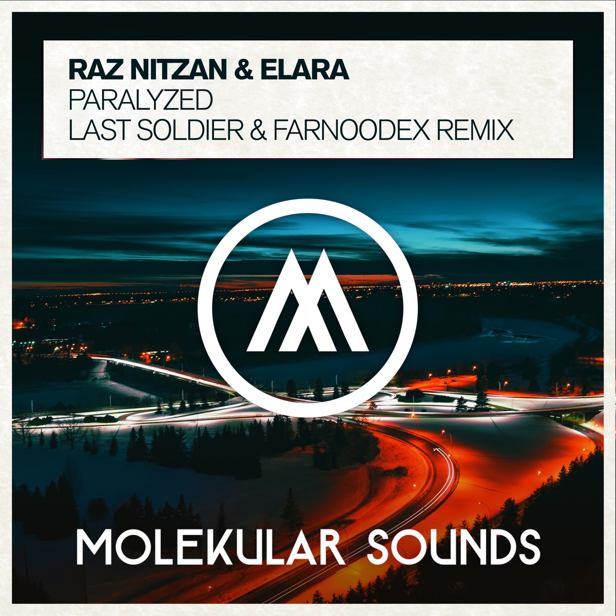 Paralyzed (Last Soldier & Farnoodex Remix) - Single by Raz Nitzan & Elara album cover