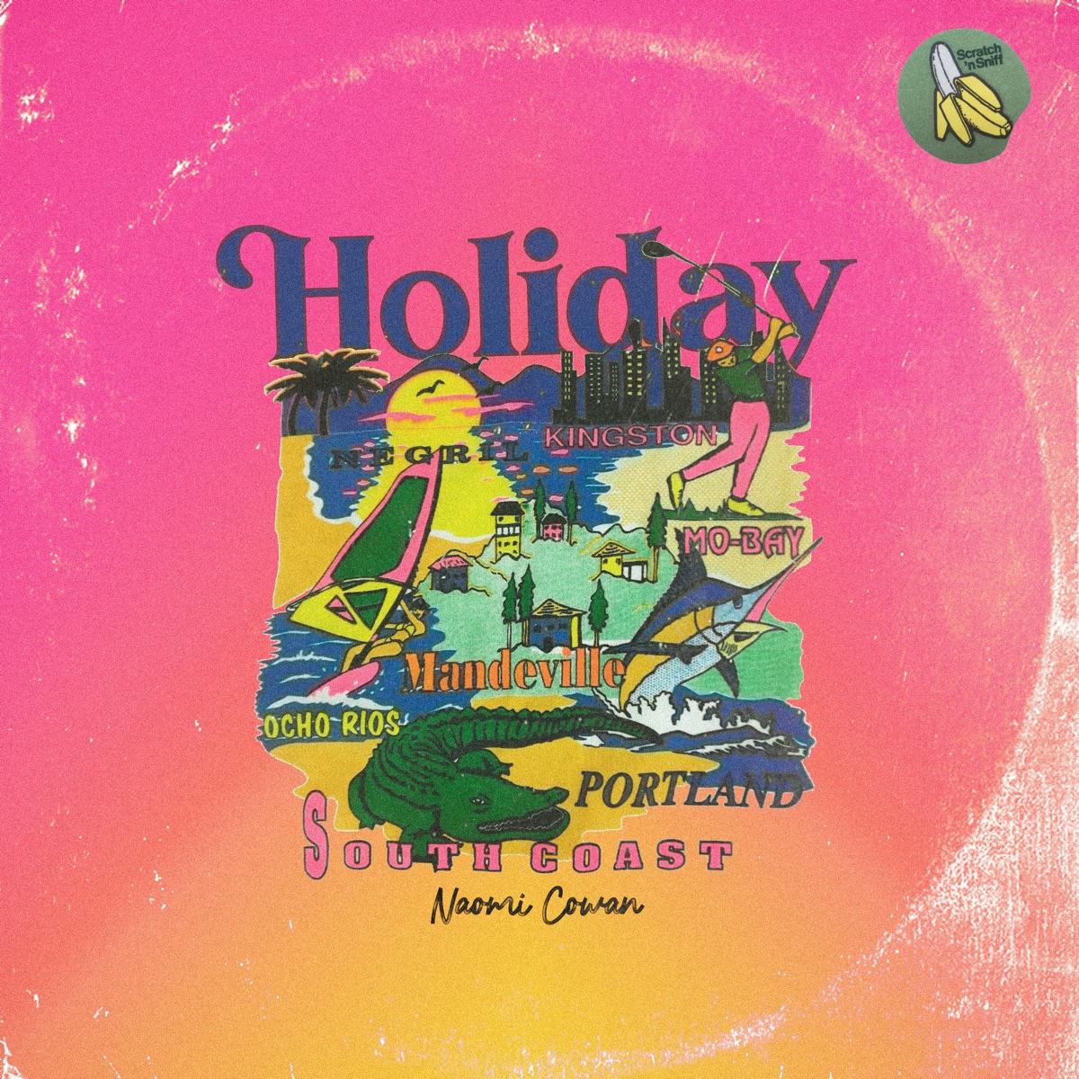 Holiday (feat. Walshy Fire) - Single by Naomi Cowan & Crate Classics album cover