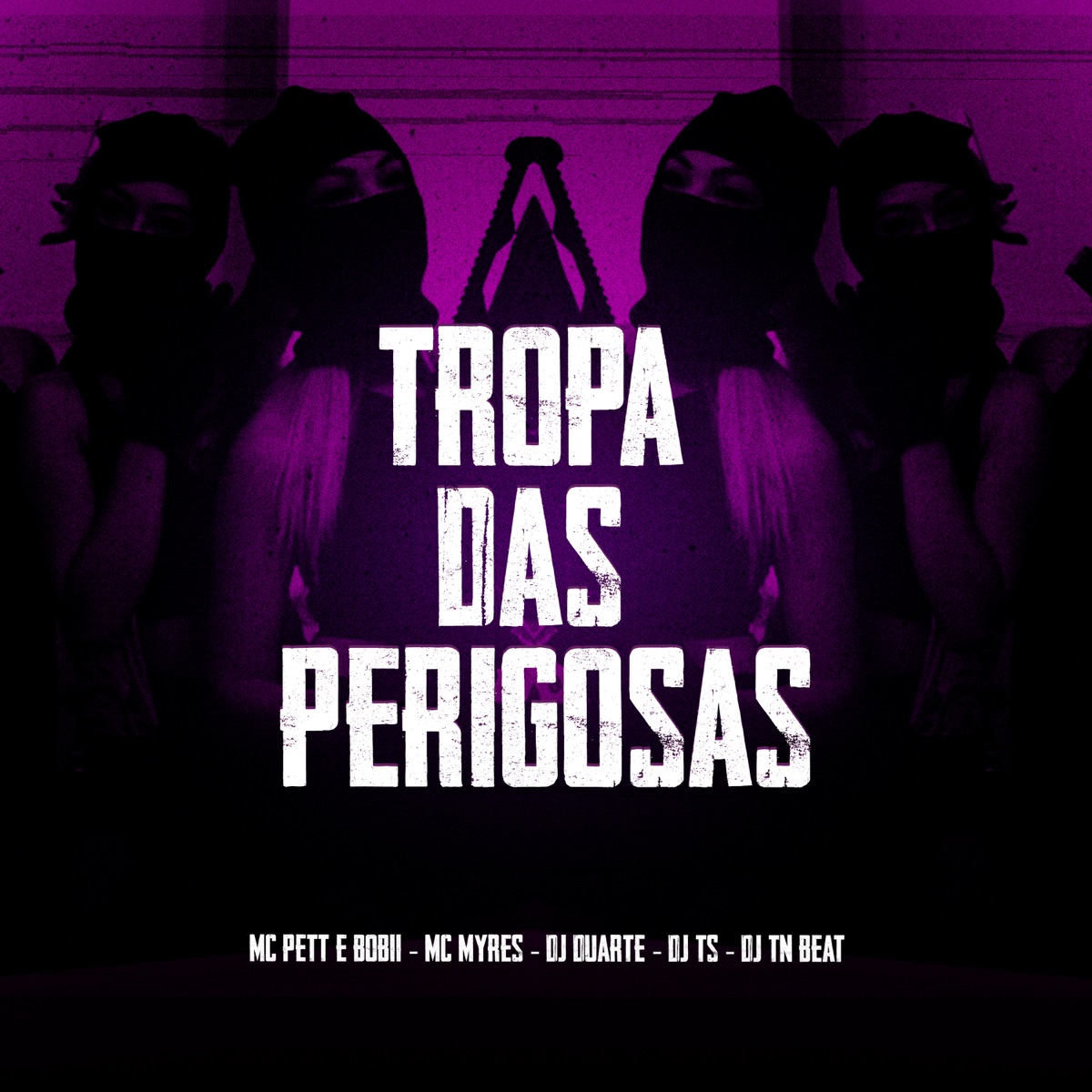 Tropa das Perigosas (feat. DJ TN Beat & DJ TS) - Single by Mc Myres, Mc's Pet e Bobii & DJ Duarte album cover