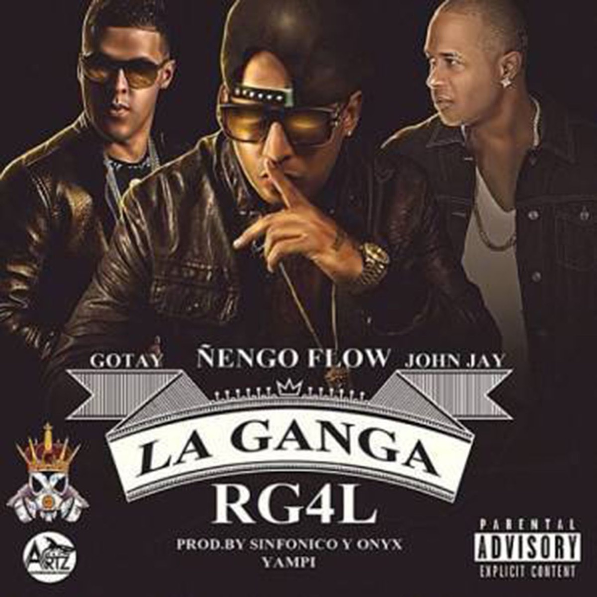La Ganga Rg4l (feat. Gotay & John Jay) - Single by Ñengo Flow & Sinfónico album cover