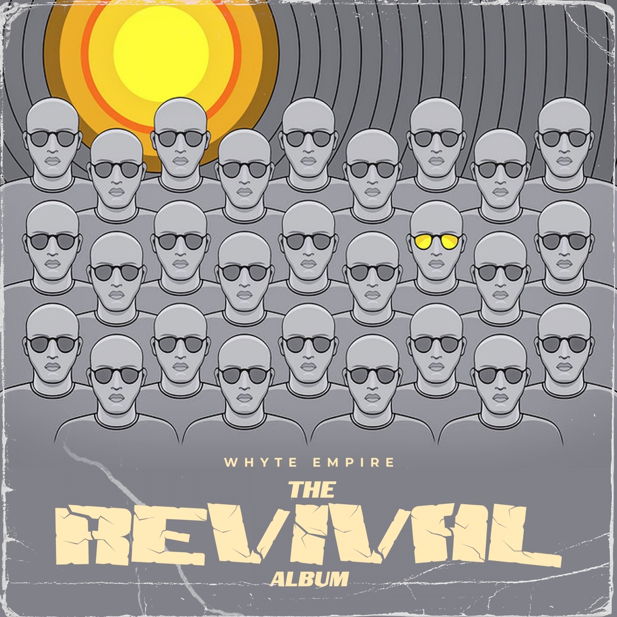 The Revival Album by Whyte Empire album cover