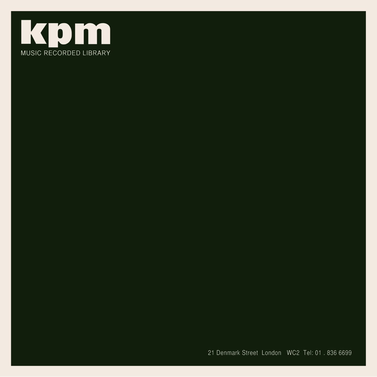 Kpm 1000 Series: Afro Rock by Alan Parker & John Cameron album cover