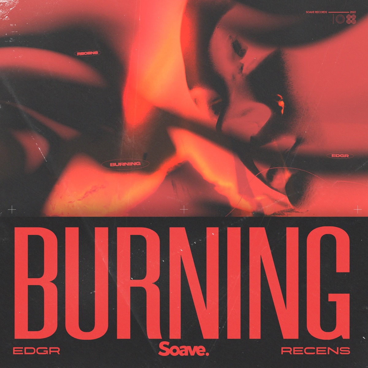 Burning - Single by EDGR & Recens album cover