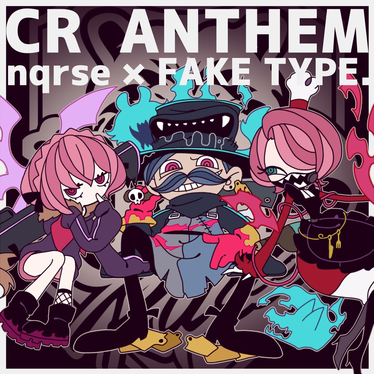 Cr Anthem - Single by Crazy Raccoon, nqrse & FAKE TYPE. album cover
