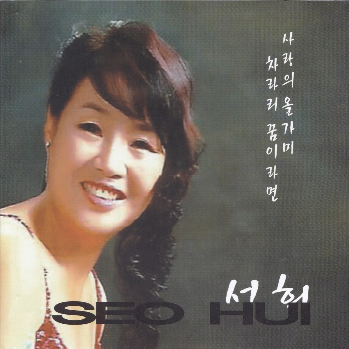 사랑의 올가미/차라리 꿈이라면 by Seo Hui album cover