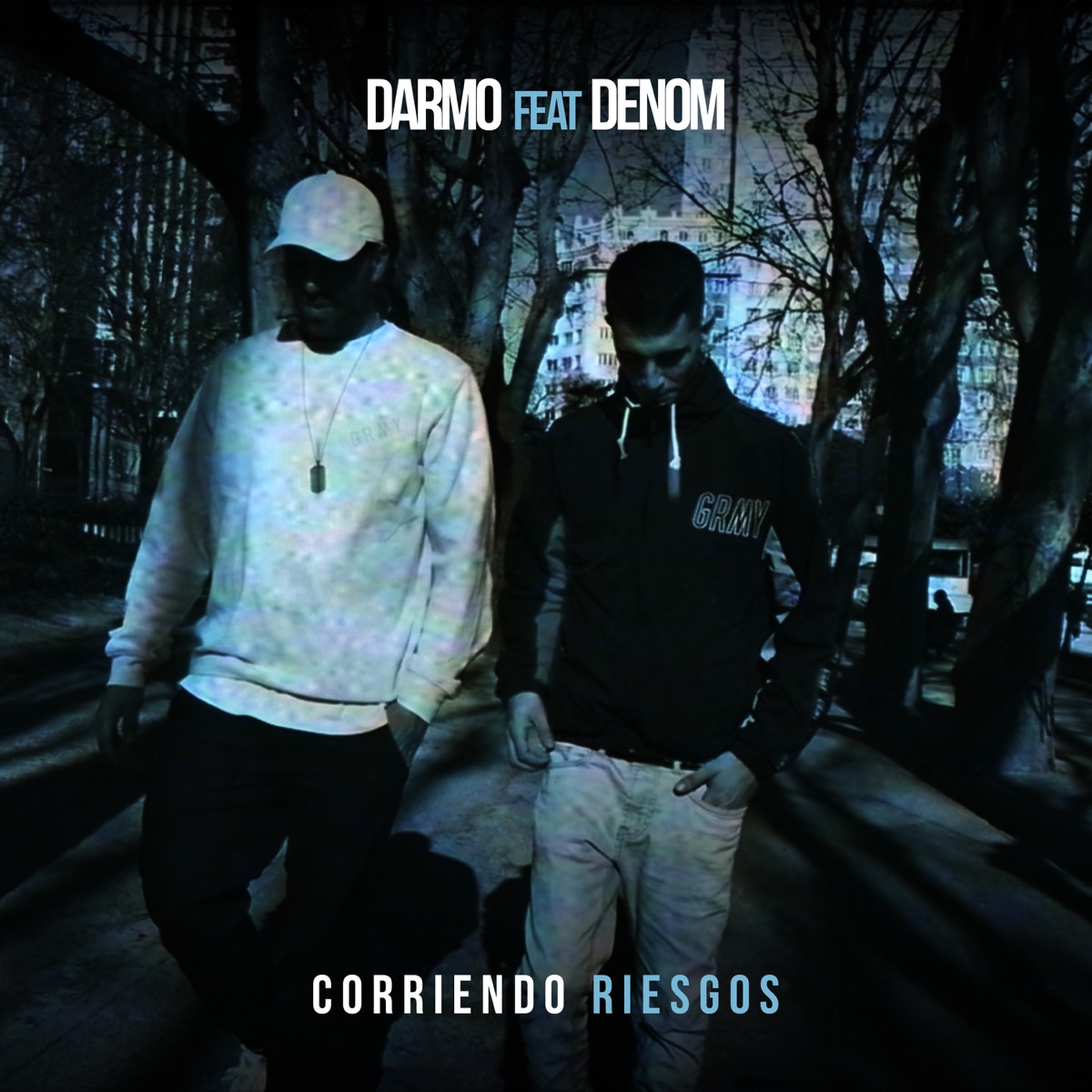 Corriendo riesgos (feat. Denom) - Single by Darmo album cover