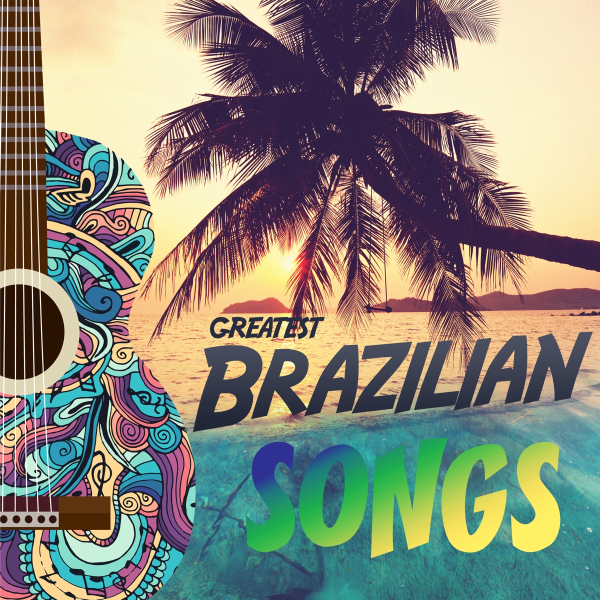 Greatest Brazilian Songs (Acoustic Versions) by Evandro Reis album cover