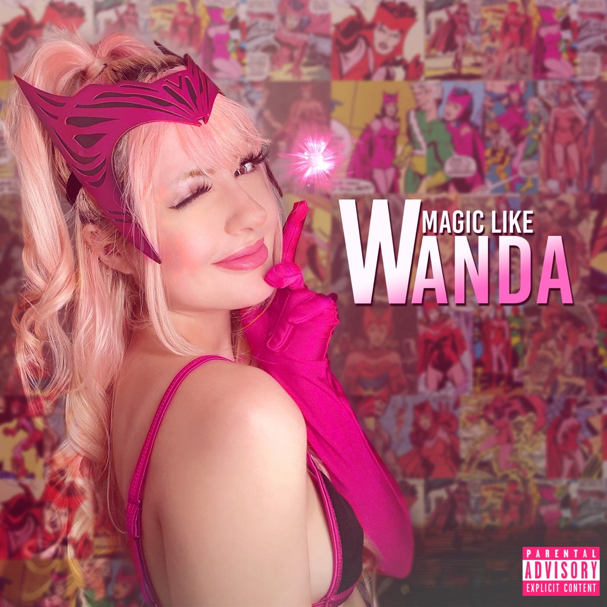 Magic Like Wanda - Single by Sadzilla & Pinkii album cover